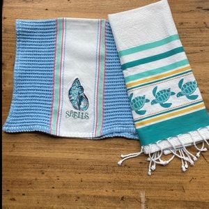 Beachy Dishtowels